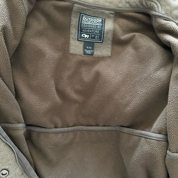 Outdoor Research Oberland Jacket Men XL Hooded Water Wind Resistant Style 244834 - Picture 11 of 13